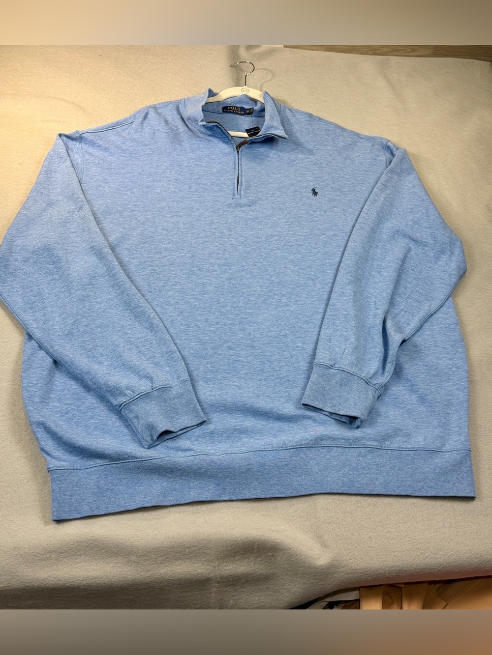Polo Ralph Lauren Men's Performance Quarter-Zip Pullover Sz 3XLT